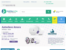 Tablet Screenshot of estetikaecia.com